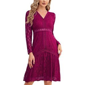 Amina Glam Womens  Midi Dress